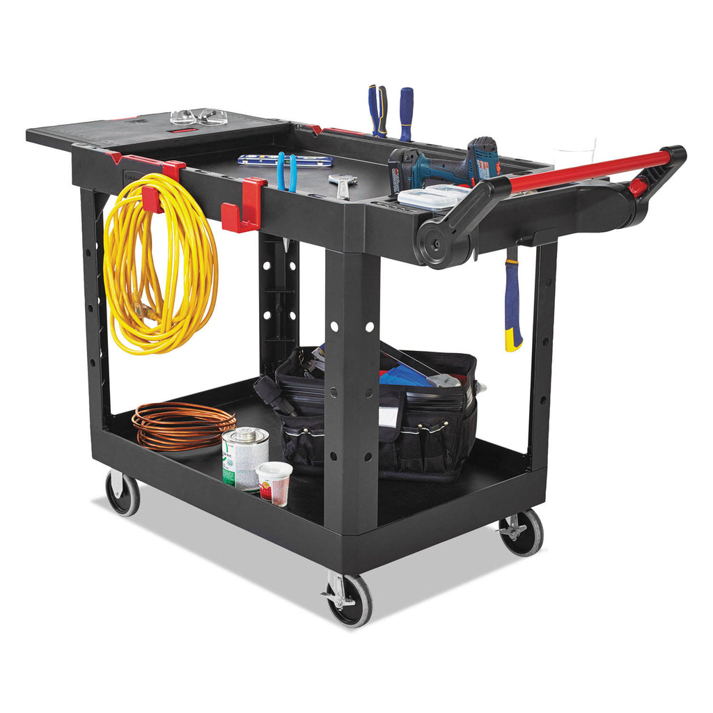 Heavy Duty Utility Cart, 2 Shelves L46710