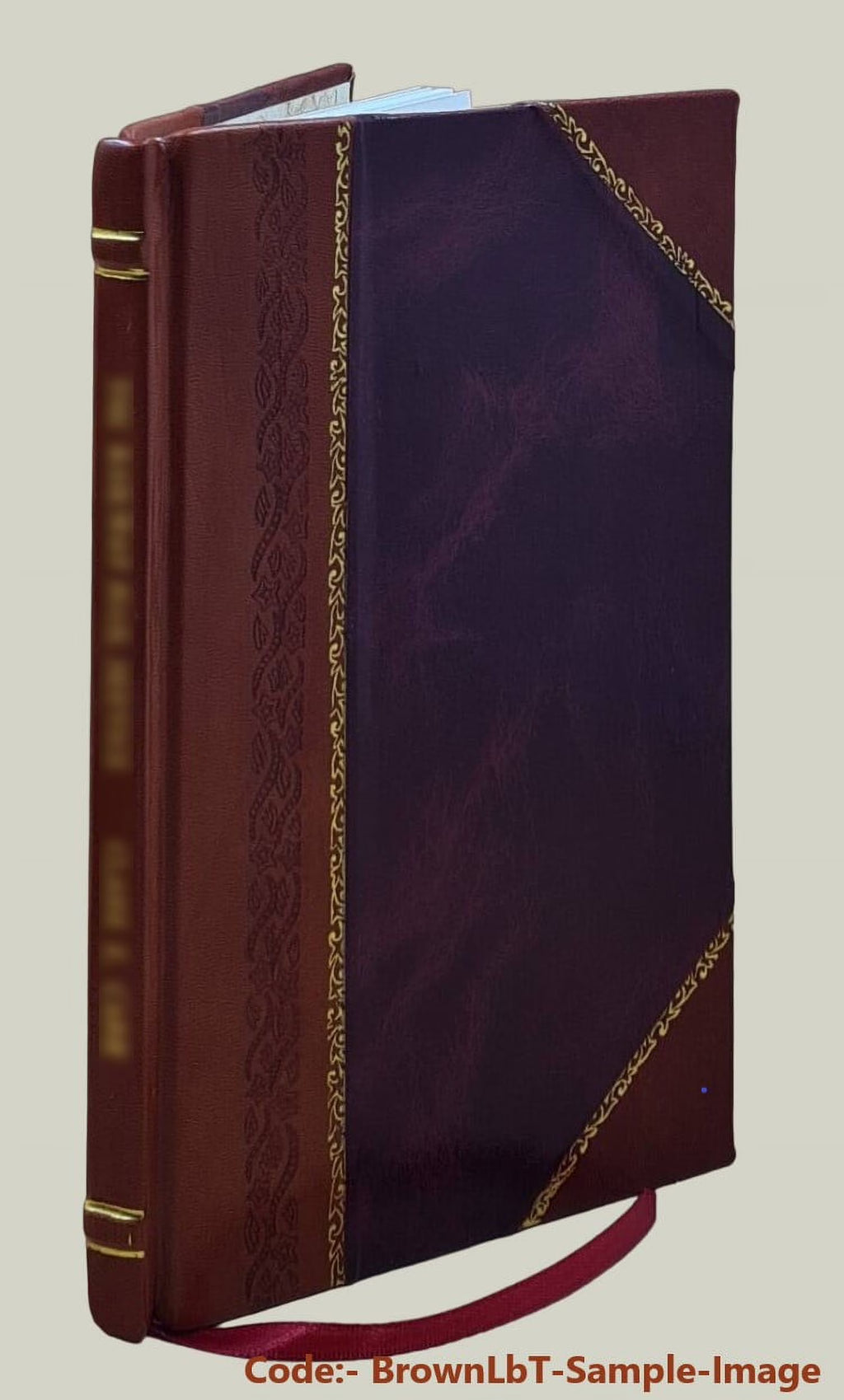 Leather Bound Book A101