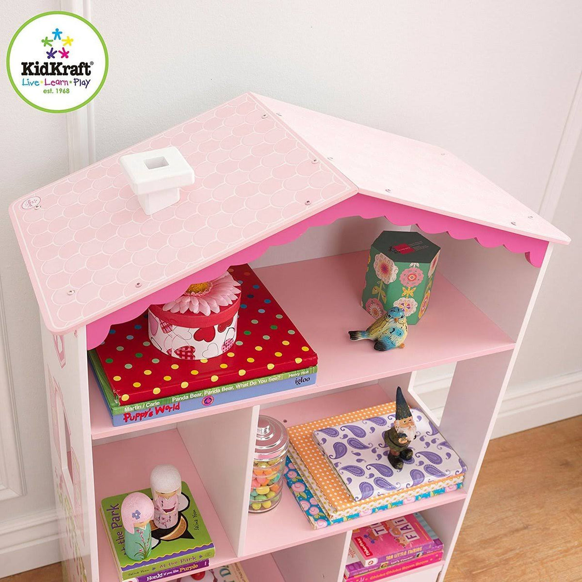 Wooden Doll House Bookcase B26891