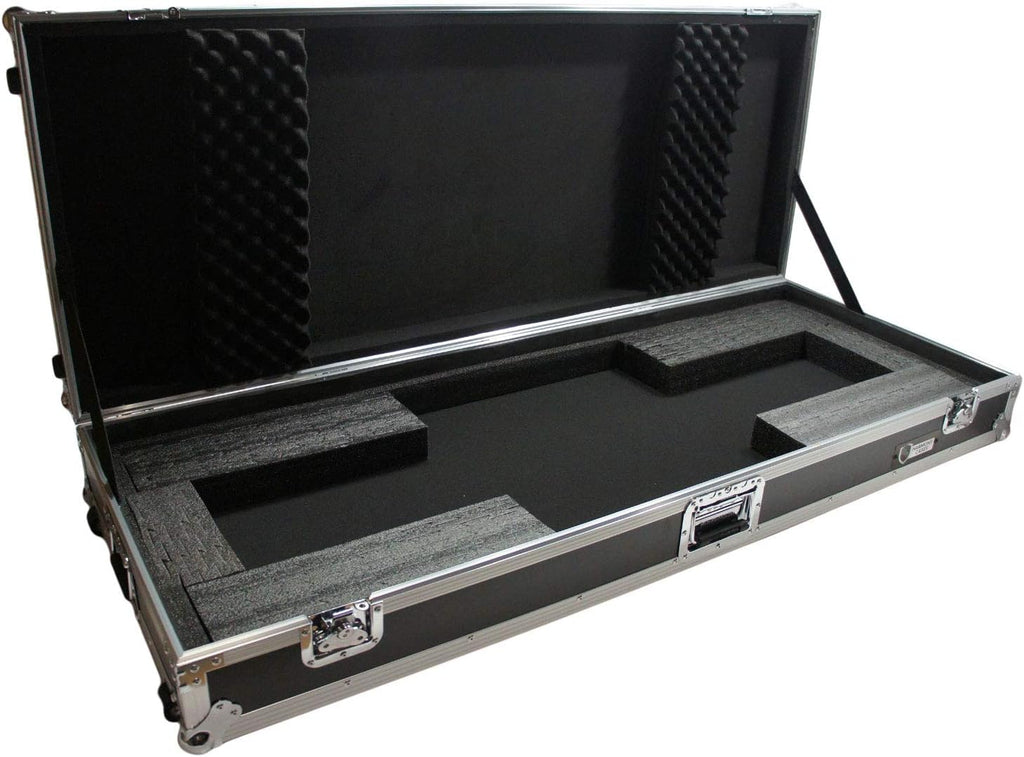 Rolling ATA Hard Case for 61 Note Keyboard Z382930