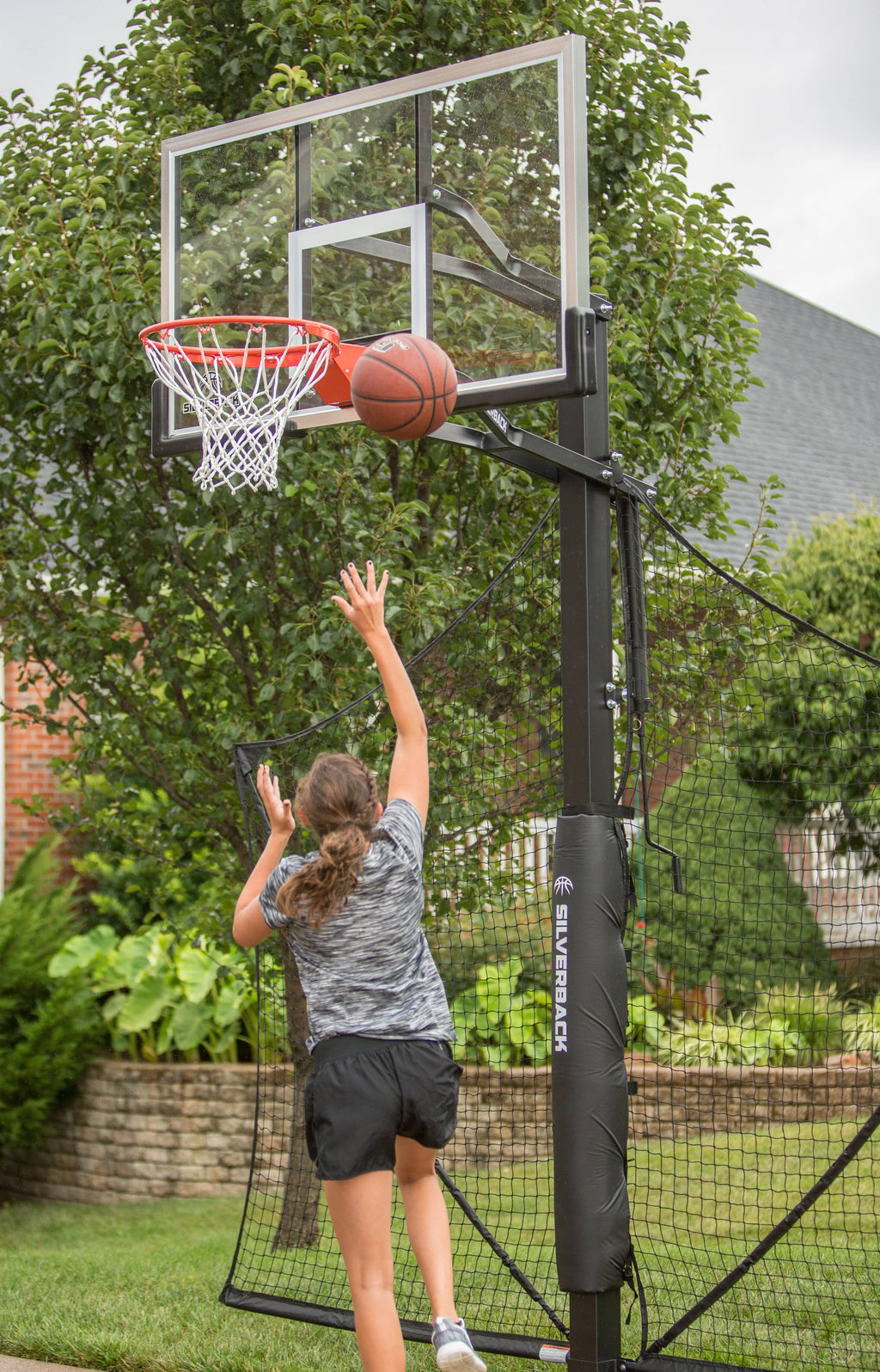 Basketball Yard Guard Defensive Net System Rebounder A448