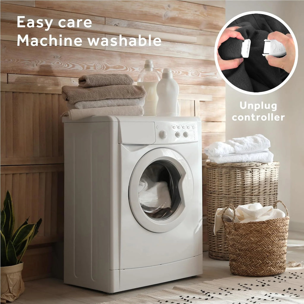Twin Heated Blanket Machine Washable C770