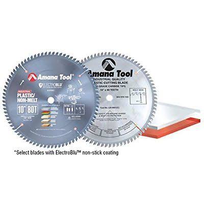 Carbide Tipped Non-Melt Plastic 10 inch Dia x 80T Saw Blade D414