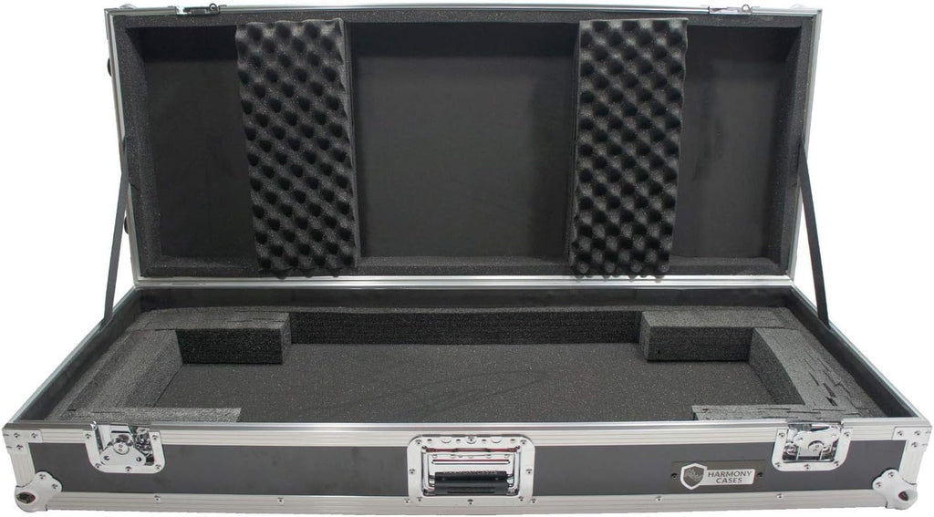 Rolling ATA Hard Case for 61 Note Keyboard Z382930