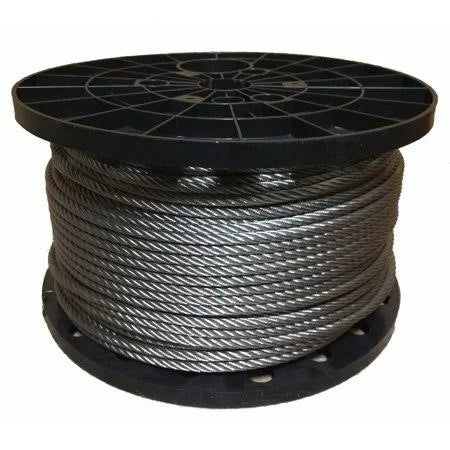 1/4 inch Stainless Steel Aircraft Cable Wire Rope 7x19 Type 304 150 Feet C250446