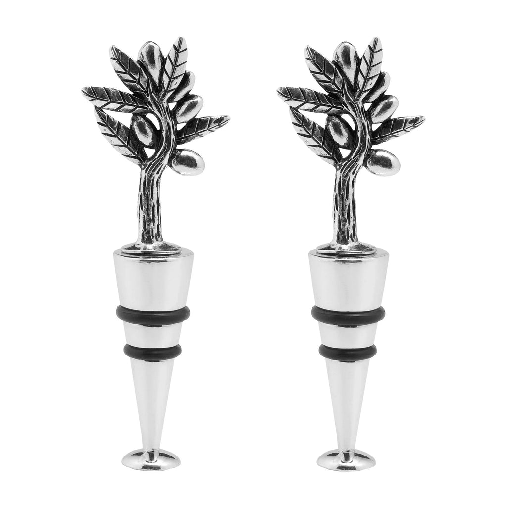 2-Piece Zinc Alloy Bottle Stopper and Wine Preserver L319792