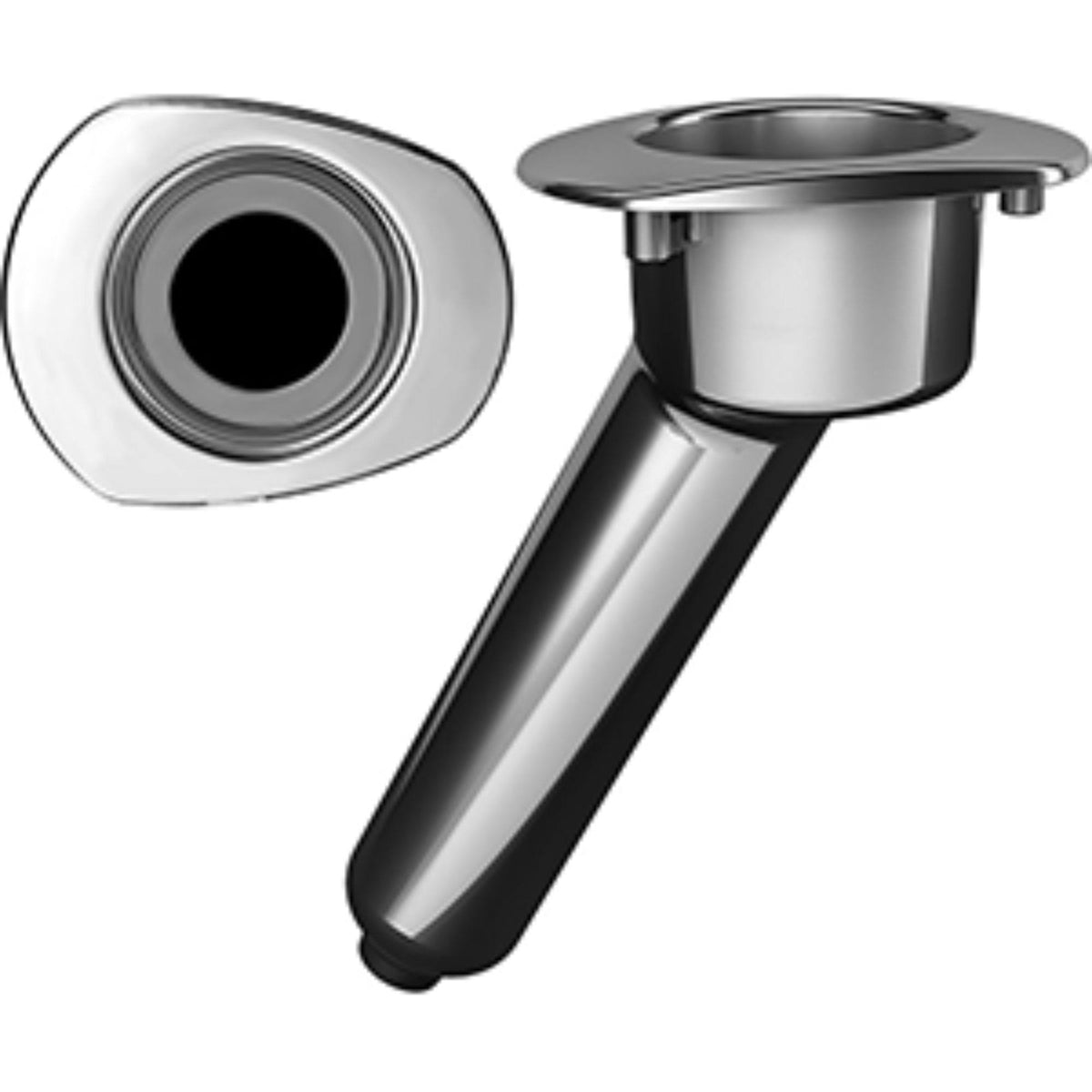 Stainless Steel 30 Rod Cup Holder Drain Oval Top T351