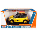 Yellow Metallic & Black 1-24 Scale Diecast Model Car R36644