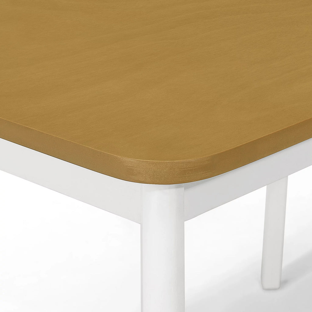 5-Piece Two Tone Wood Dining Table Set G60468