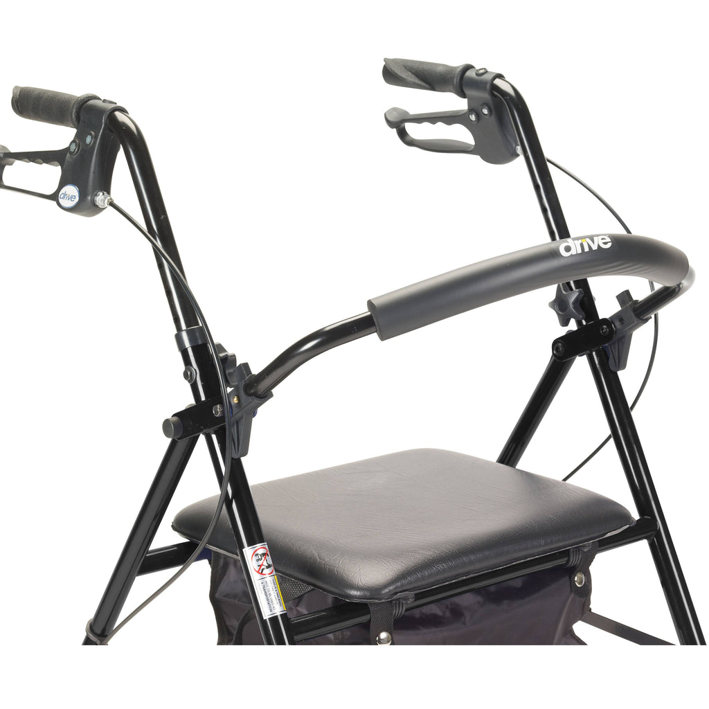 Black Rollator with 6x22 Wheels T170