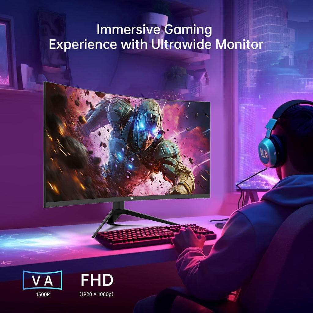 32 Inch FHD 1080p Curved Gaming Monitor X655