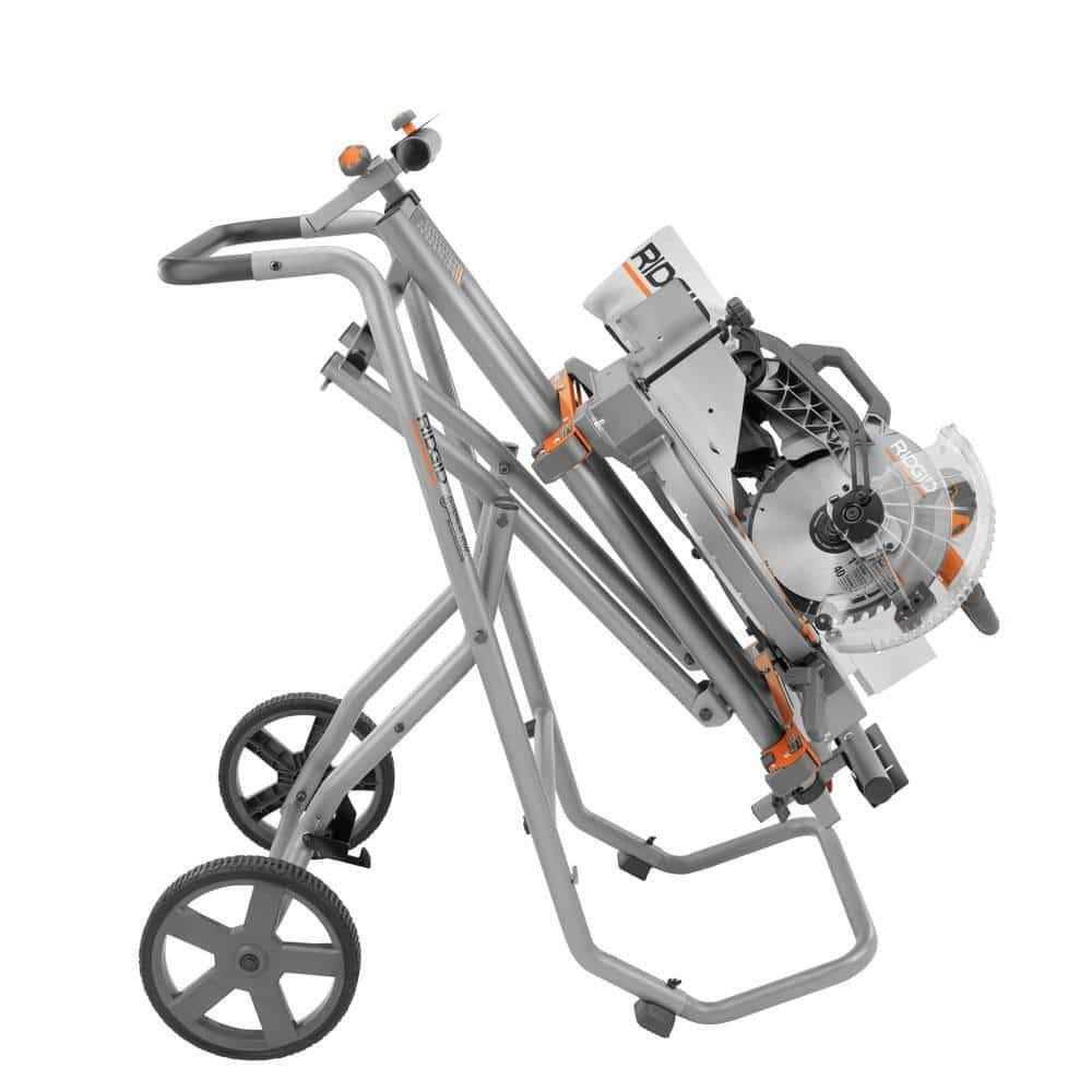 Universal Mobile Miter Saw Stand with Mounting Braces G4258