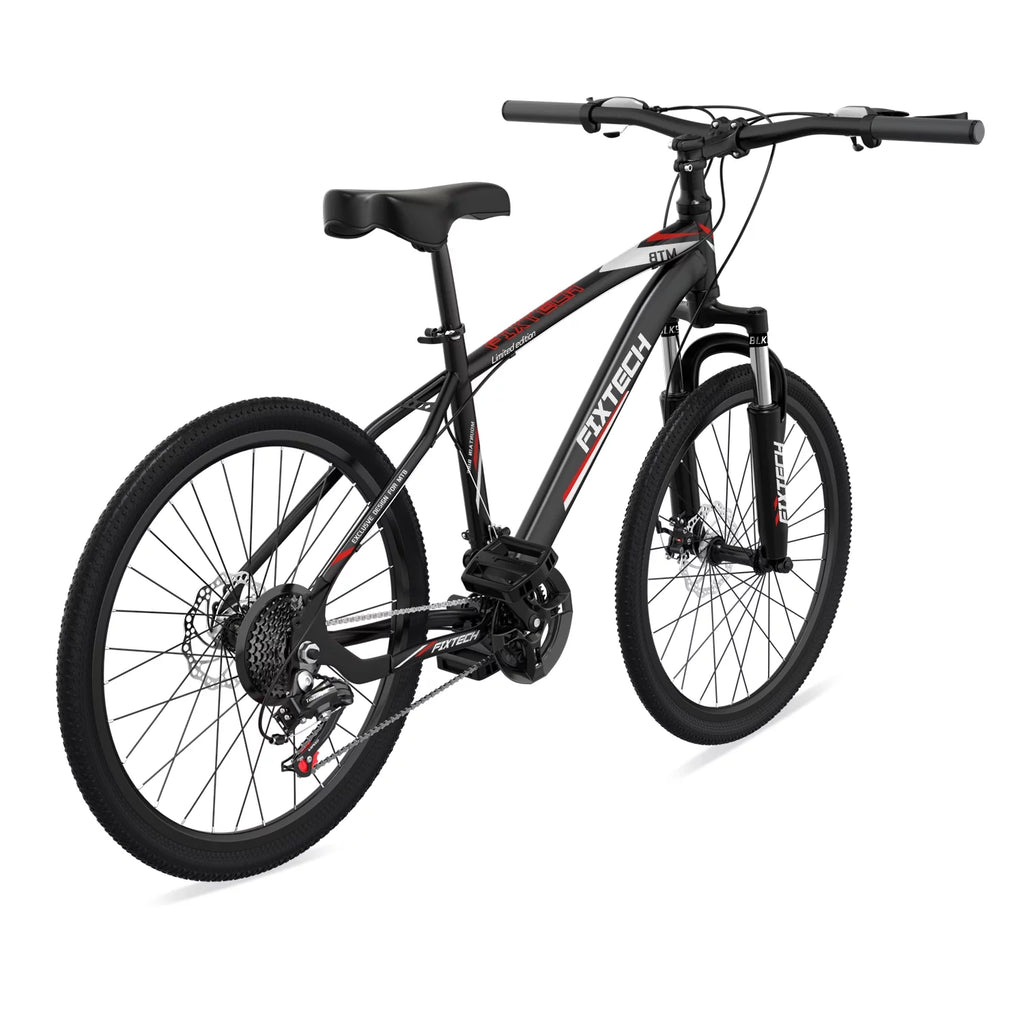 26 inch Mountain Bike 21 Speed Dual Disc Brake Front Suspension P6132