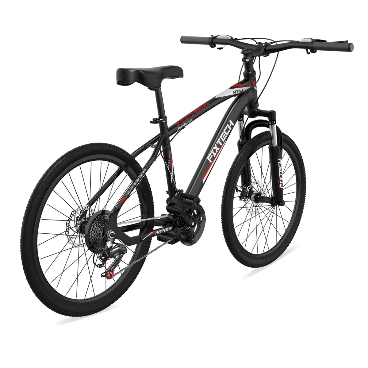 26 inch Mountain Bike 21 Speed Dual Disc Brake Front Suspension P6132