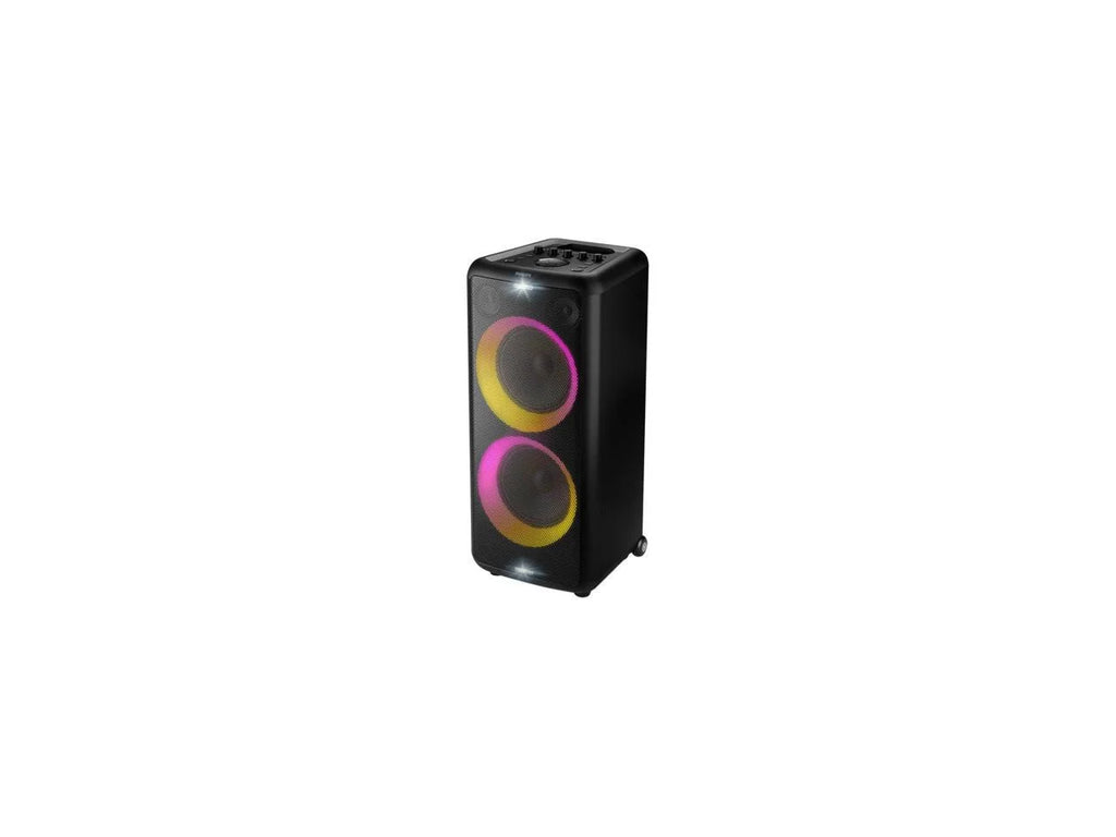 Portable Bluetooth Speaker with LED Lightning, Black W309049