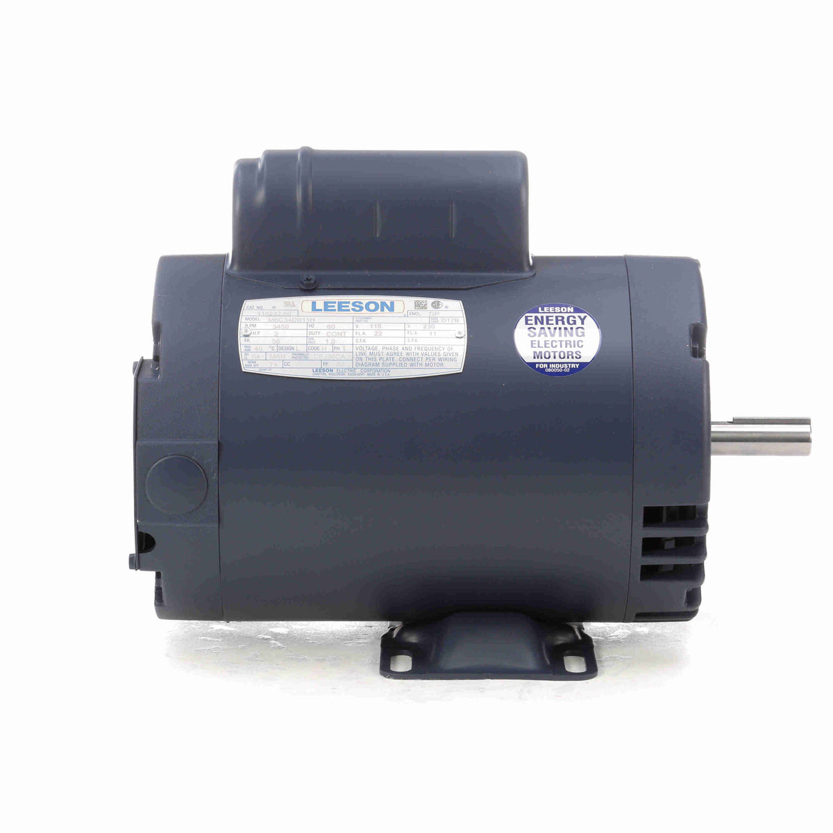 2HP Electric Motor, 3450RPM S5708