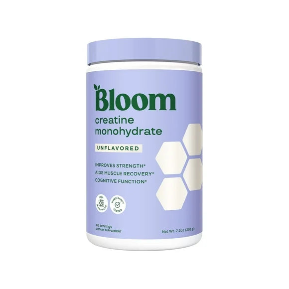 Creatine Monohydrate Powder Unflavored 40 Servings A643