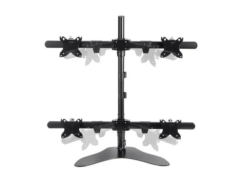 Quad Monitor Free Standing Desk Mount V62730