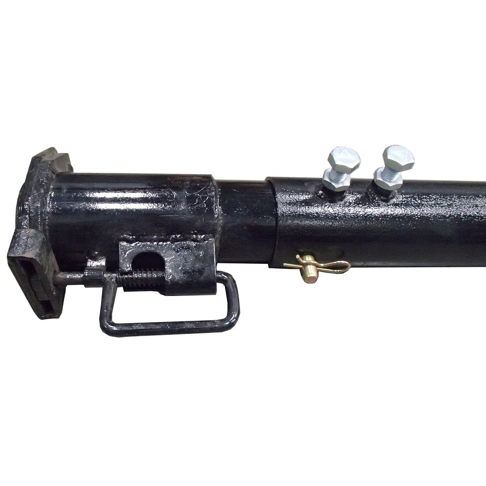Adjustable Round Gooseneck Coupler with Pin and Outer Tube Z708462