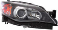 2008-2011 Subaru Impreza Headlight Assembly Passenger Side Black Housing P192