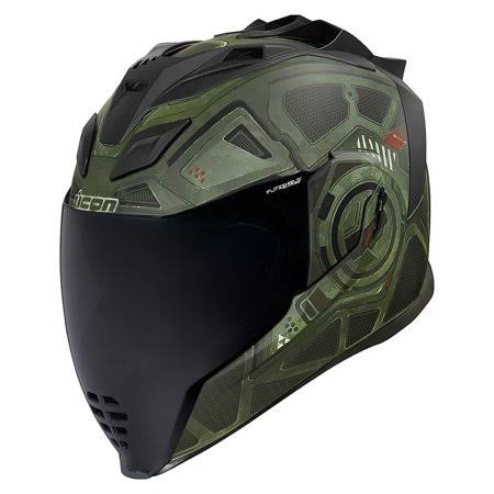 Green XXL Motorcycle Helmet B62353