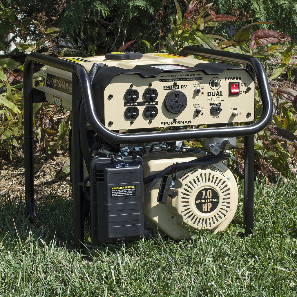 4000 Watt Dual Fuel Generator V8786