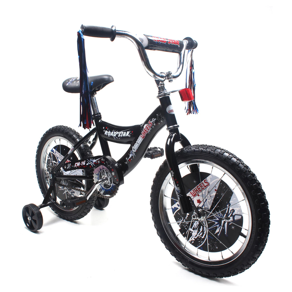 BMX Kids Bike EVA Wheels Red D571747