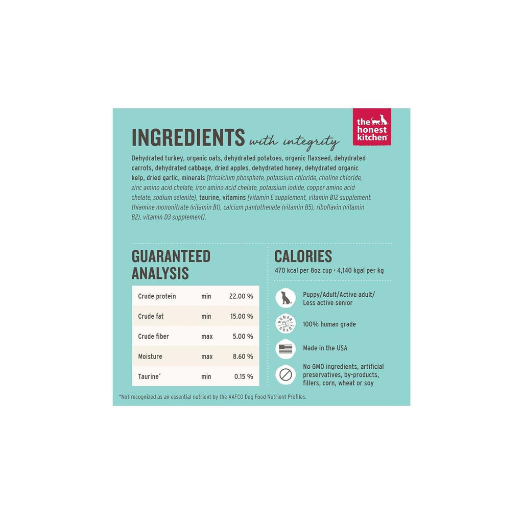 Dehydrated Whole Grain Dog Food Turkey A733798