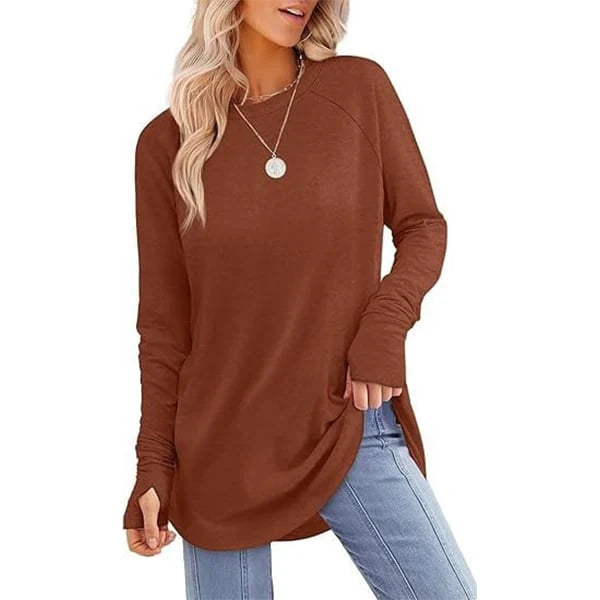 Women's Long Sleeve Round Neck W737