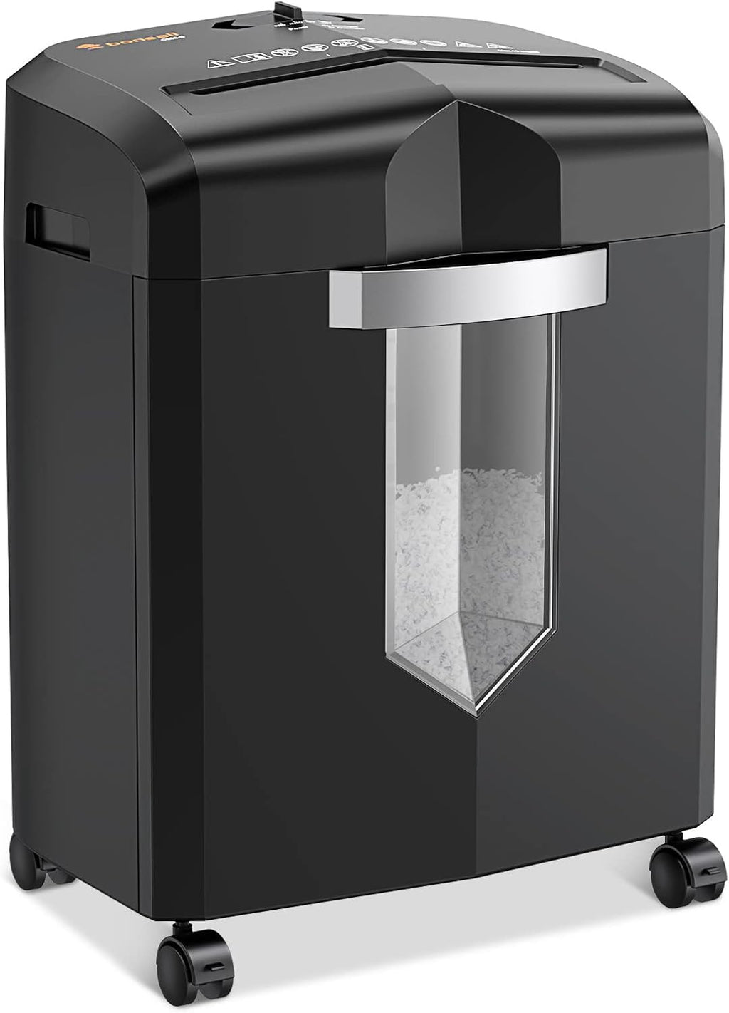 10-Sheet Micro-Cut Paper Shredder with 4.2 Gal Pullout Bin E2368