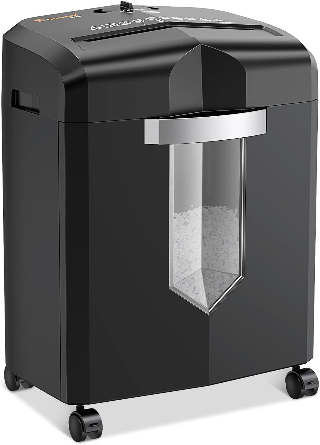 10-Sheet Micro-Cut Paper Shredder with 4.2 Gal Pullout Bin E2368