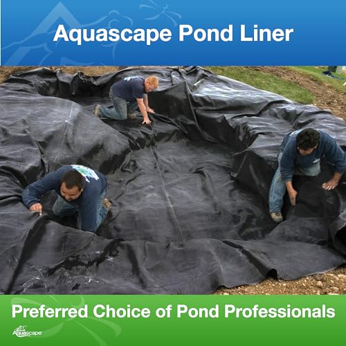 45 MIL EPDM Pond Liner, 10-ft x 8-ft, 80 sq ft, Black U993