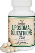 Liposomal Glutathione Supplement 500mg per Serving, 60 Capsules V85455