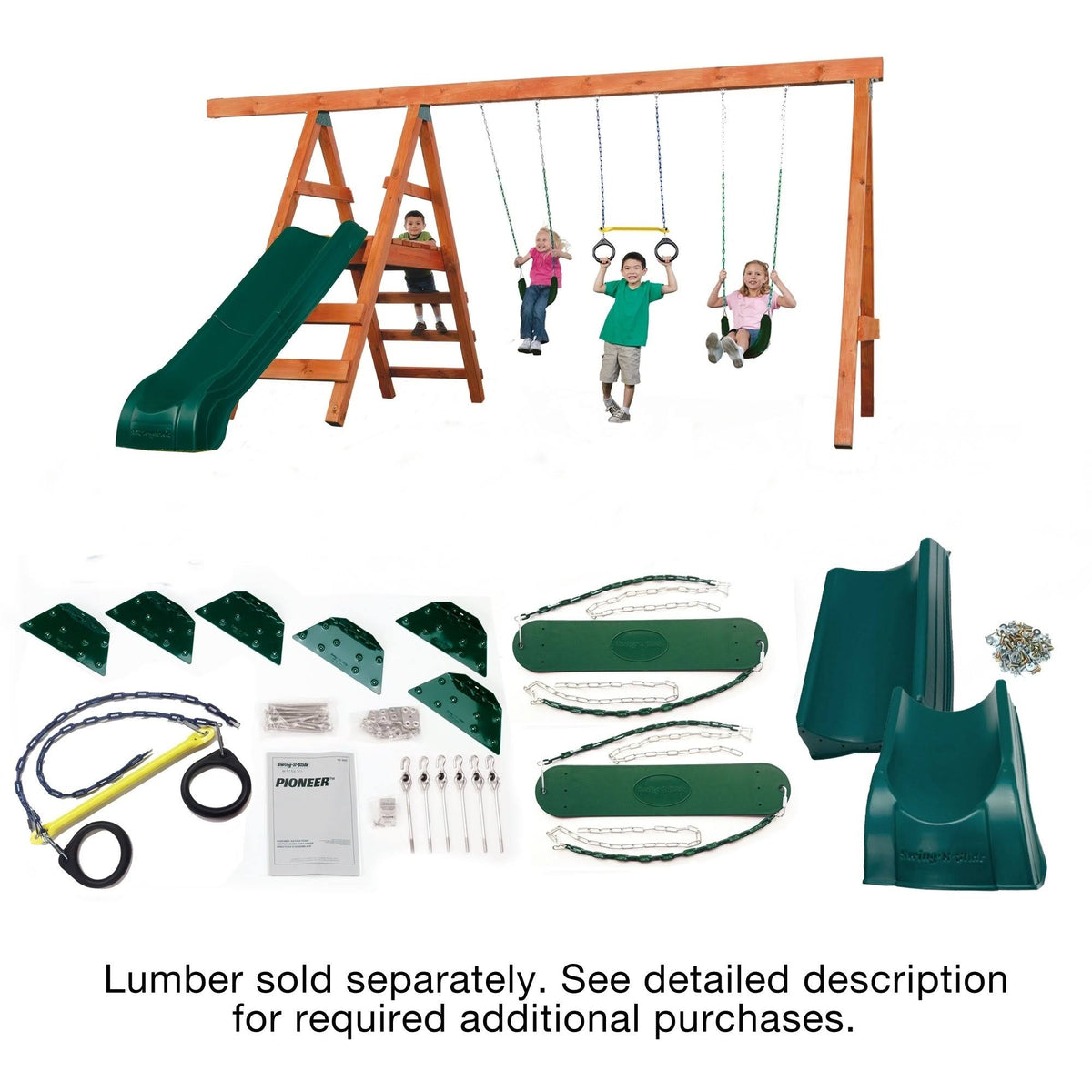 Play Set Hardware Kit with Slide D42651