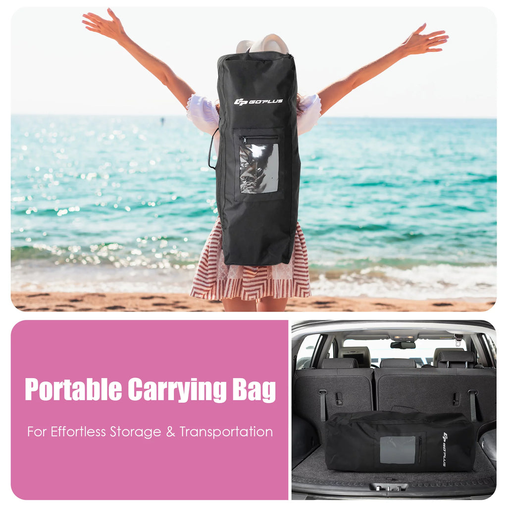 10.5' Inflatable Stand Up Paddle Board with Carry Bag T88106