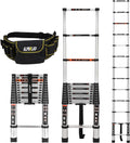 Telescoping Ladder 12.5FT Aluminum Lightweight Collapsible Ladder, 330lbs Capacity F620