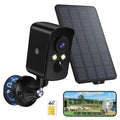 Wireless Outdoor Security Camera, 2K, Night Vision, IP65 Y87757