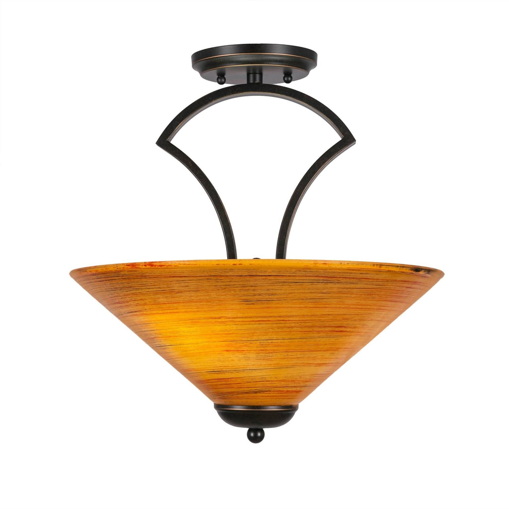 Three Light Semi-Flush Mount R102