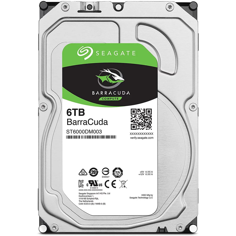 6TB 3.5 Inch SATA Internal Hard Drive K4844