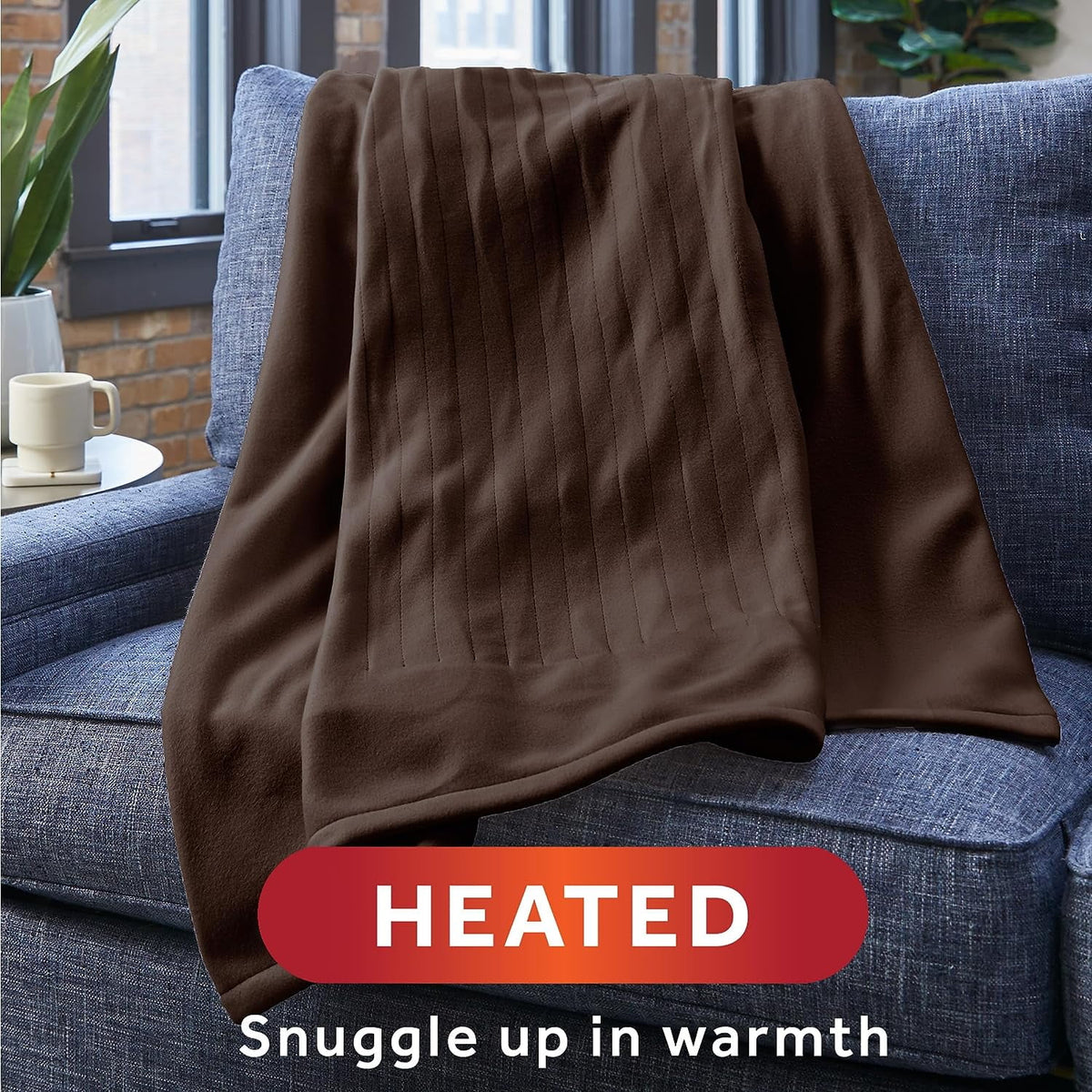 Twin Heated Blanket Machine Washable C770