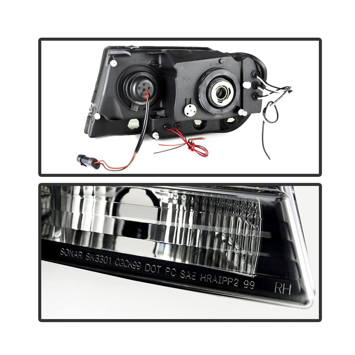Halo LED Projector Headlights F278755