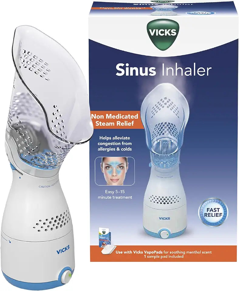 Non-Medicated Steam Inhaler with VapoPads A3570