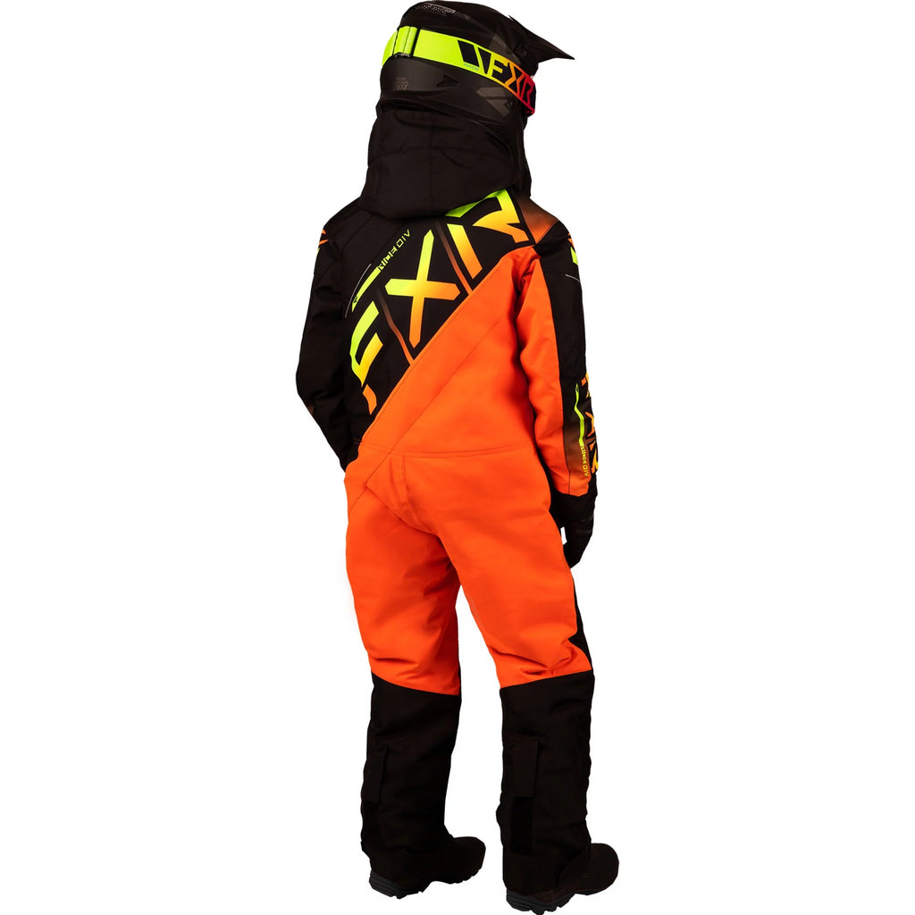 Black Snowmobile Monosuit Z9467