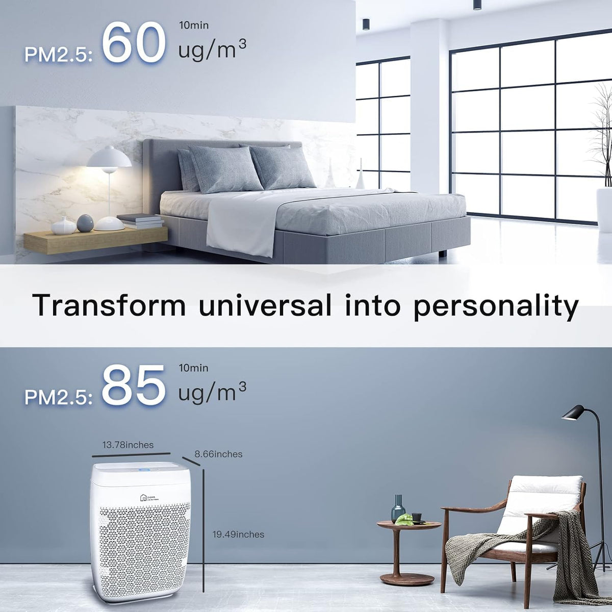 True HEPA 5-in-1 Smart WIFI Air Purifier X818879
