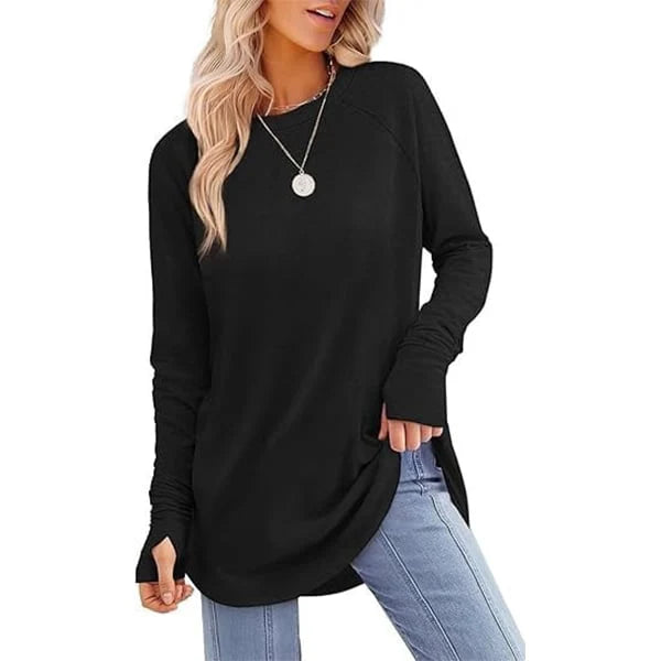 Women's Long Sleeve Round Neck W737