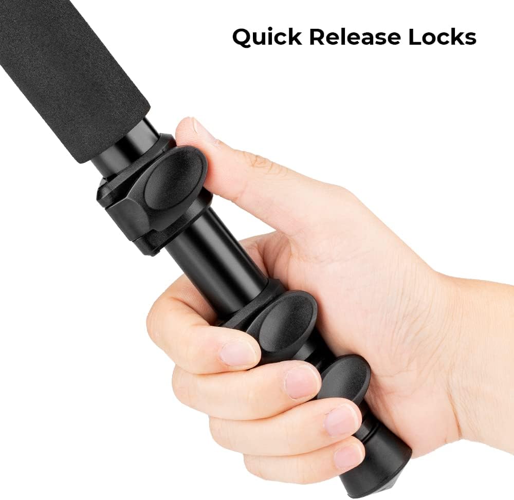 72 inch Aluminium Camera Tripod with 360 Degree Ball Head T400