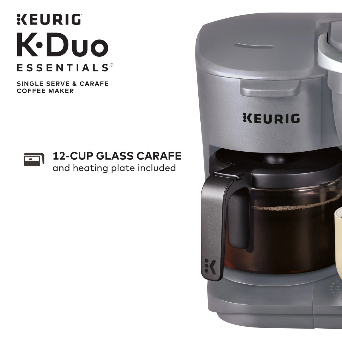 Black Single-Serve Coffee Maker G557