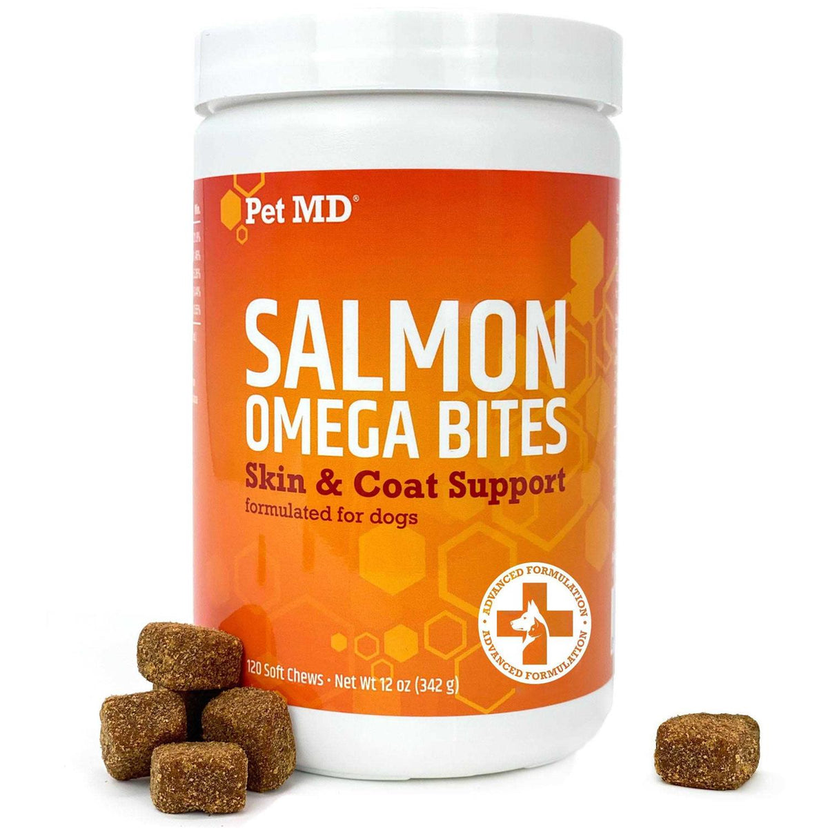 Salmon Omega Soft Chew Bites for Dogs 120ct L248