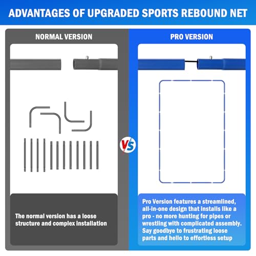 Lacrosse Rebound Net with Target Strike Zone I46561