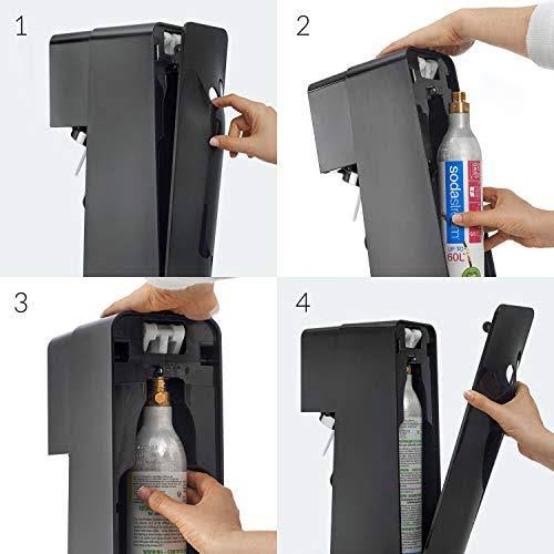 Black Sparkling Water Maker G114